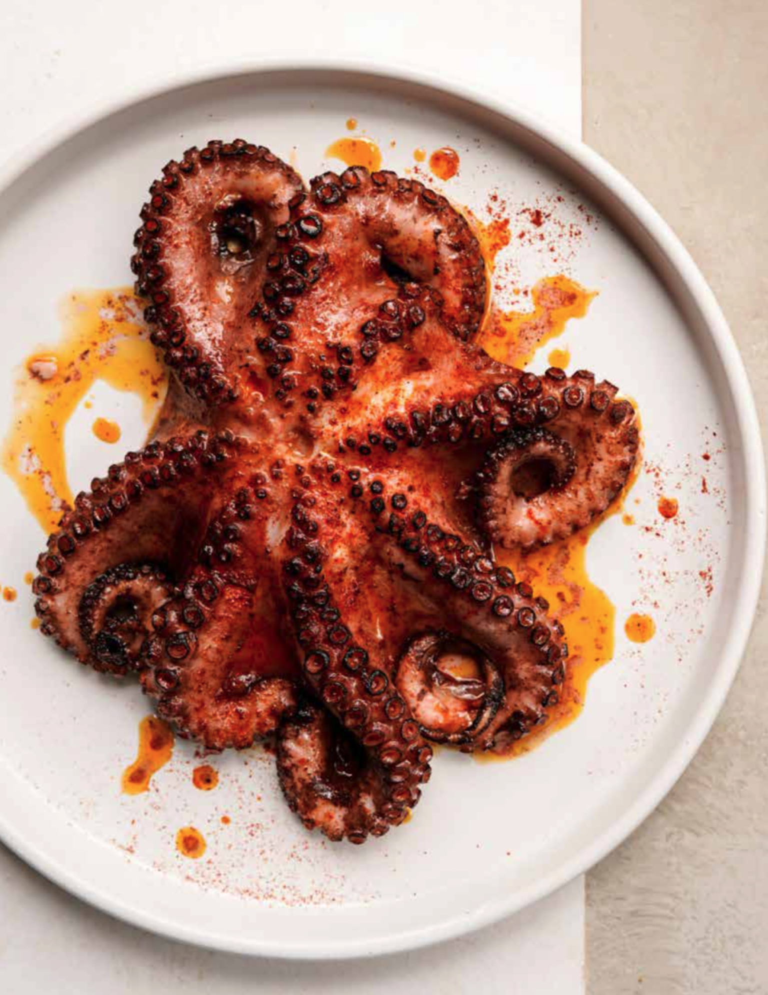 Pulpo al pimenton